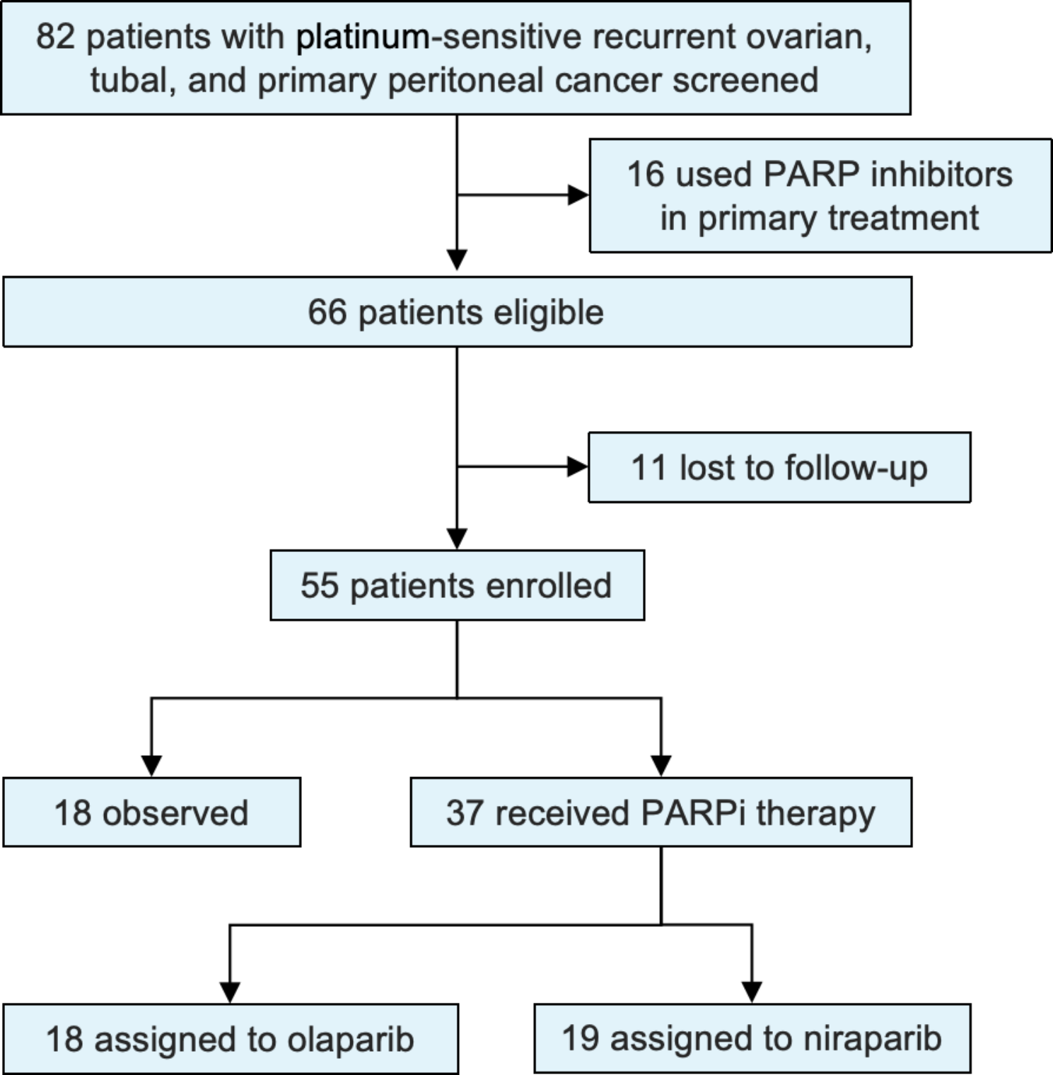 Impact of PARP inhibitors on progression-free survival in platinum-sensitive recurrent epithelial ovarian cancer: a retrospective analysis