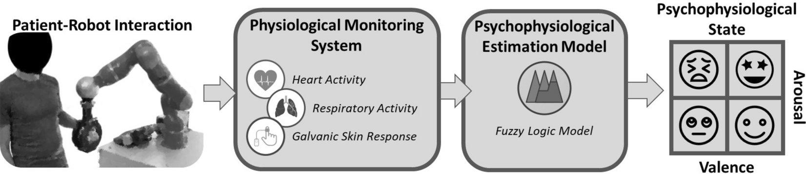 A fuzzy-logic approach for longitudinal assessment of patients’ psychophysiological state: an application to upper-limb orthopedic robot-aided rehabilitation