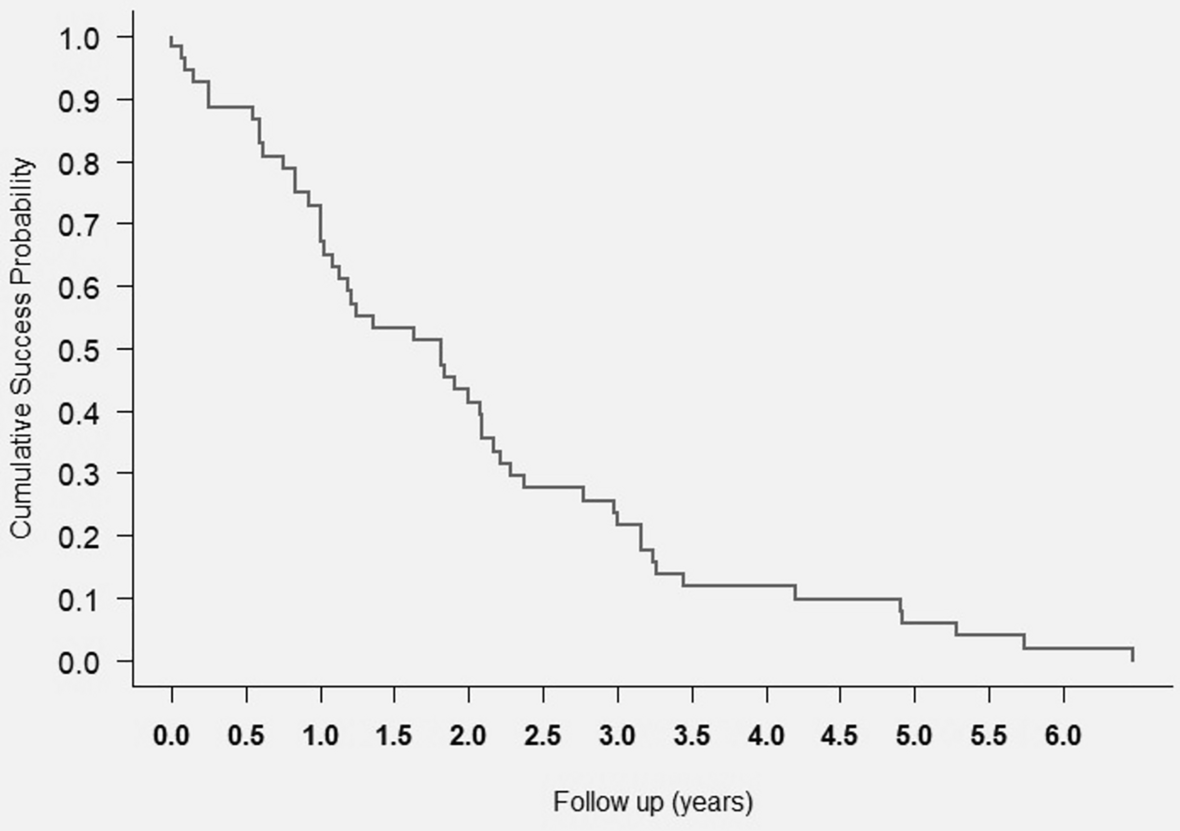 Clinical characteristics, risk factor analysis and outcomes in 61 eyes with graft rejection after descemet stripping endothelial keratoplasty, with a review of literature