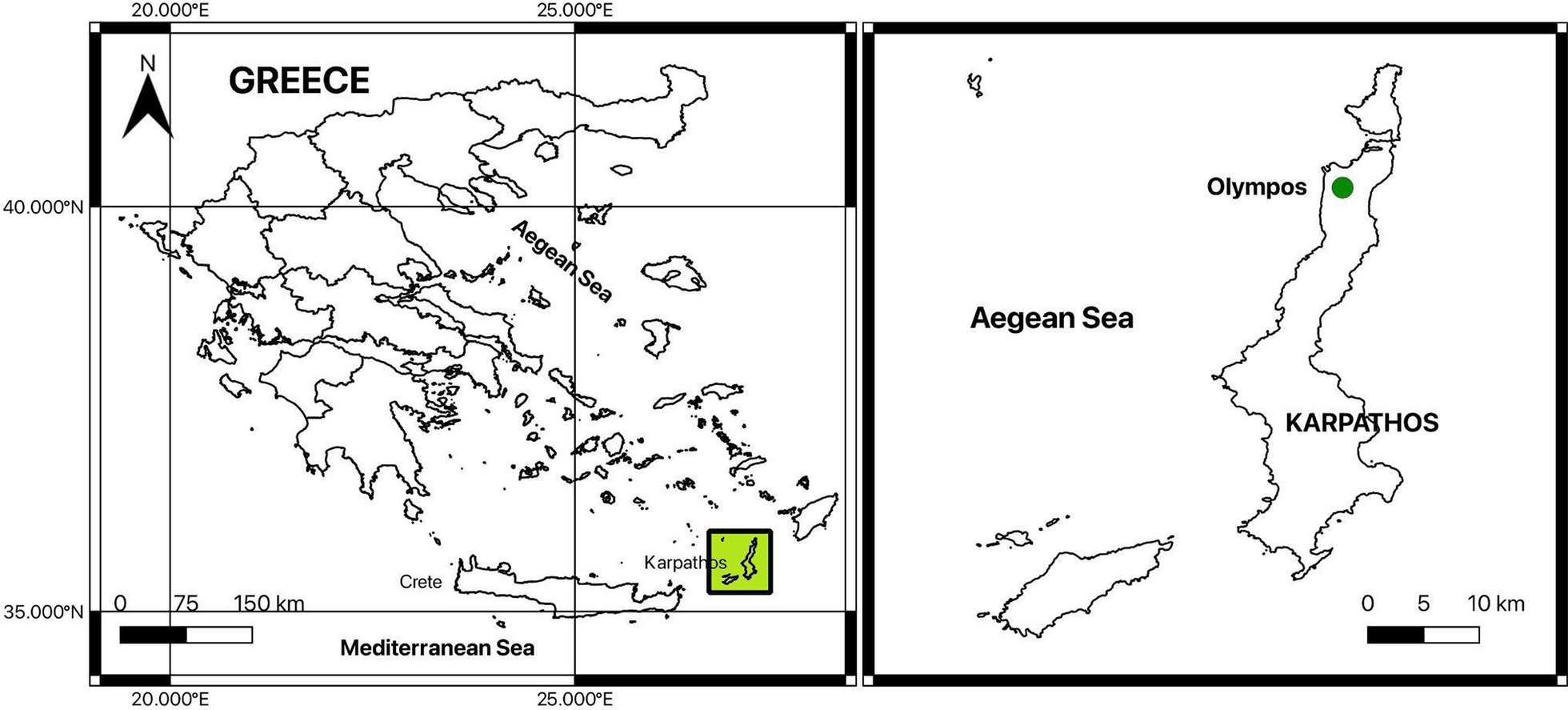 Isolated Mediterranean foraging: wild greens in the matrifocal community of Olympos, Karpathos Island, Greece