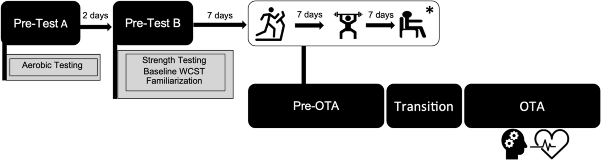 Acute exercise impacts heart rate variability but not cognitive flexibility during subsequent simulated firefighter occupational tasks