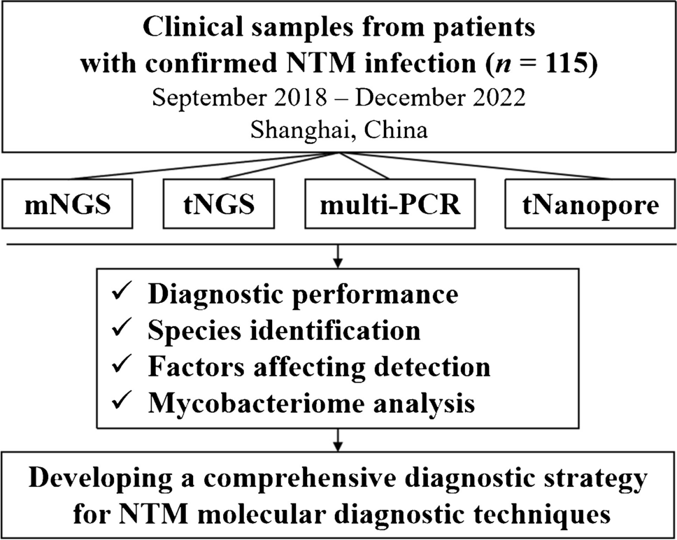 Comparison of molecular testing methods for diagnosing non-tuberculous mycobacterial infections