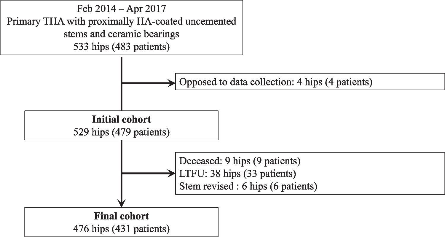 Age, activity, and native femoral offset are associated with articular noise in ceramic on ceramic total hip arthroplasty (THA) with custom stems