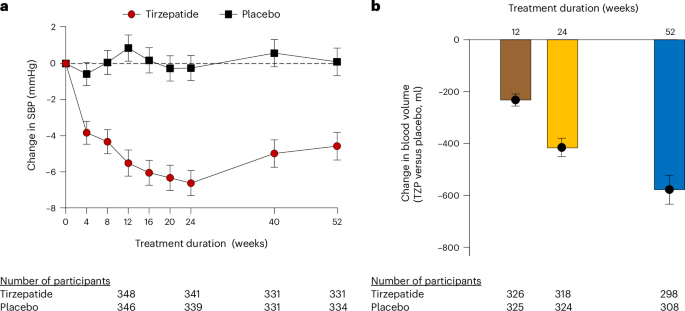 Effects of tirzepatide on circulatory overload and end-organ damage in heart failure with preserved ejection fraction and obesity: a secondary analysis of the SUMMIT trial