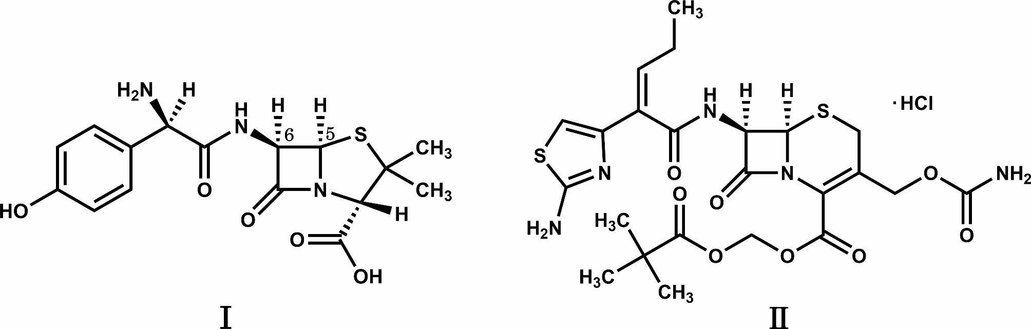 Study on the chemical stability of β-lactam antibiotics in concomitant simple suspensions with magnesium oxide