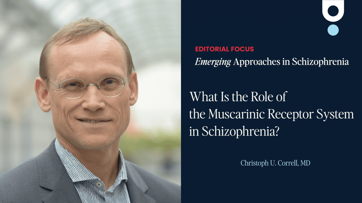 What Is the Role of the Muscarinic Receptor System in Schizophrenia?