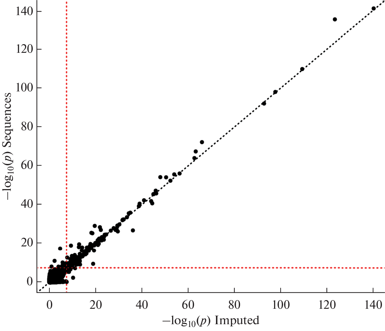 Imputed Genotypes Versus Sequenced Genotypes for the Association Analysis of Rare Variants