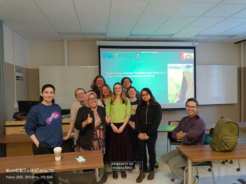 UNS Sociology Lecturer Concludes Visiting Professor Program at University of Saskatchewan, Canada