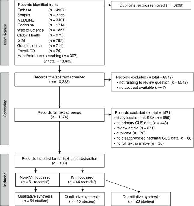 Neonatal intracranial pathologies on ultrasound imaging in sub-Saharan Africa: a systematic review and meta-analysis