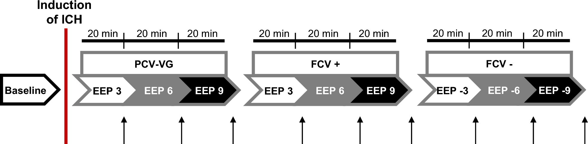 Safety of flow-controlled ventilation with positive and negative end-expiratory pressure in a swine model of intracranial hypertension