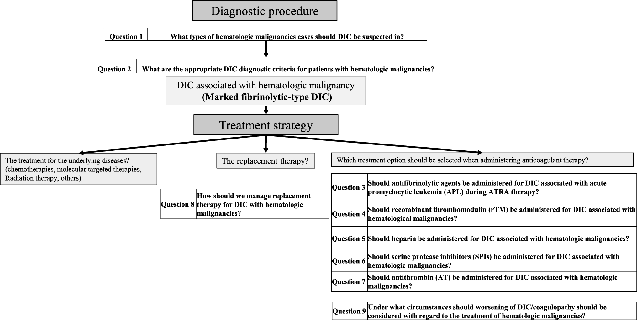 Clinical practice guidelines for management of disseminated intravascular coagulation in Japan 2024. Part 2: hematologic malignancy