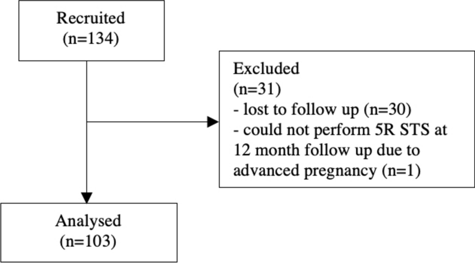 Estimating the minimum clinically important difference (MCID) of the five-repetition sit-to-stand test in patients with lumbar disc herniation