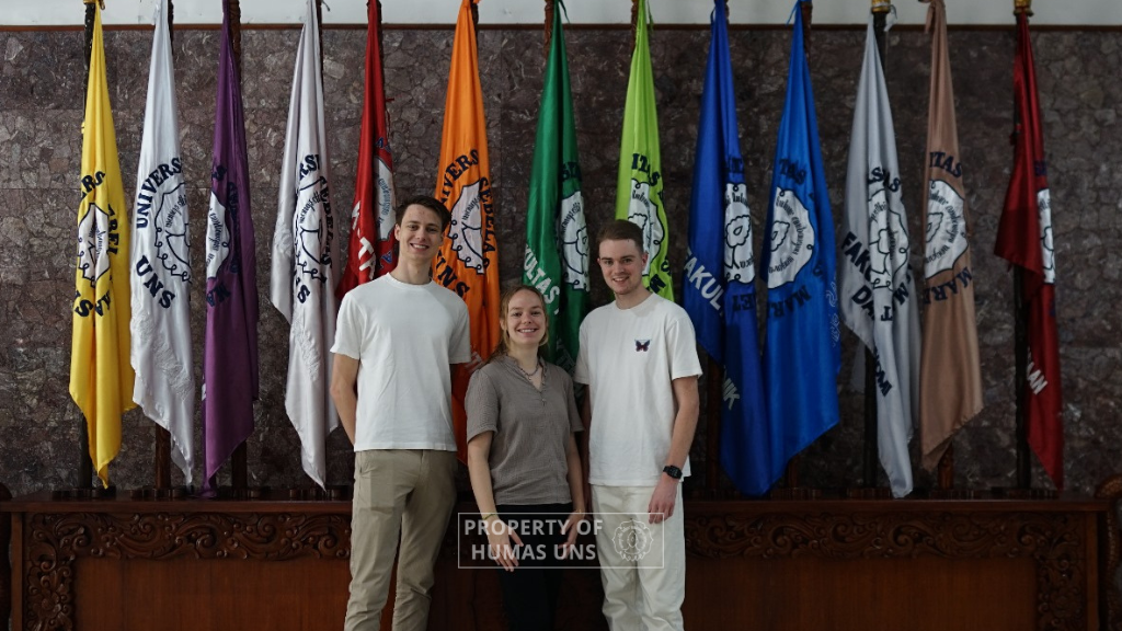 Three Dutch Students Collaborate with URDC FT UNS to Improve Environmental Sustainability in Surakarta