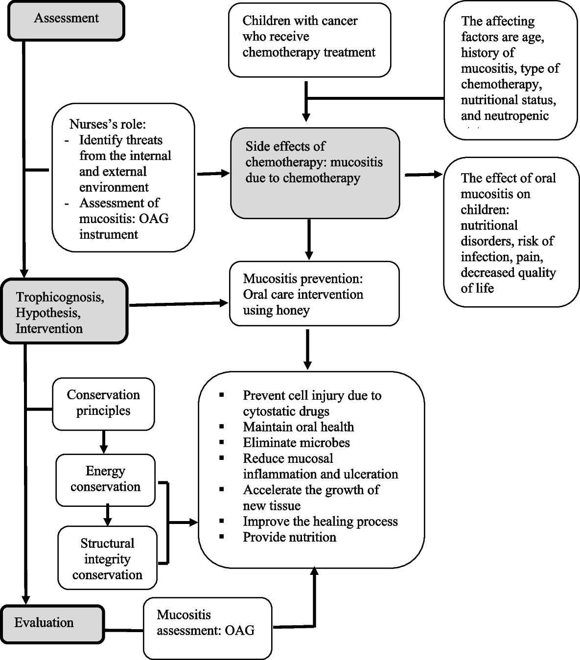 The effect of honey in oral care intervention against chemotherapy-induced mucositis in pediatric cancer patients: a pilot study