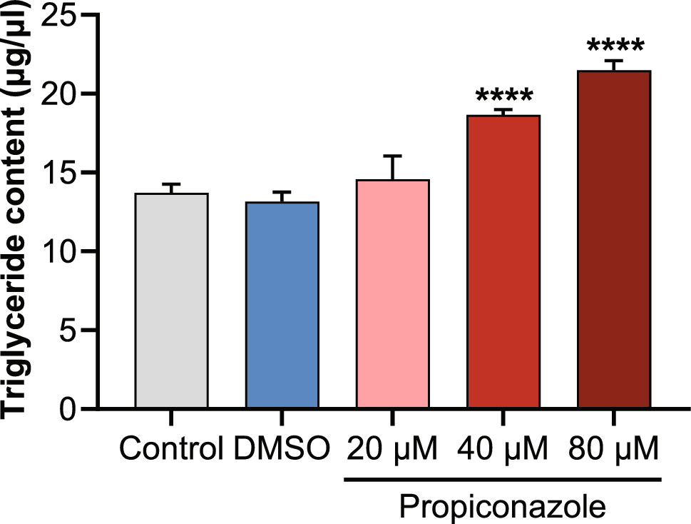 The fungicide propiconazole induces hepatic steatosis and activates PXR in a mouse model of diet-induced obesity