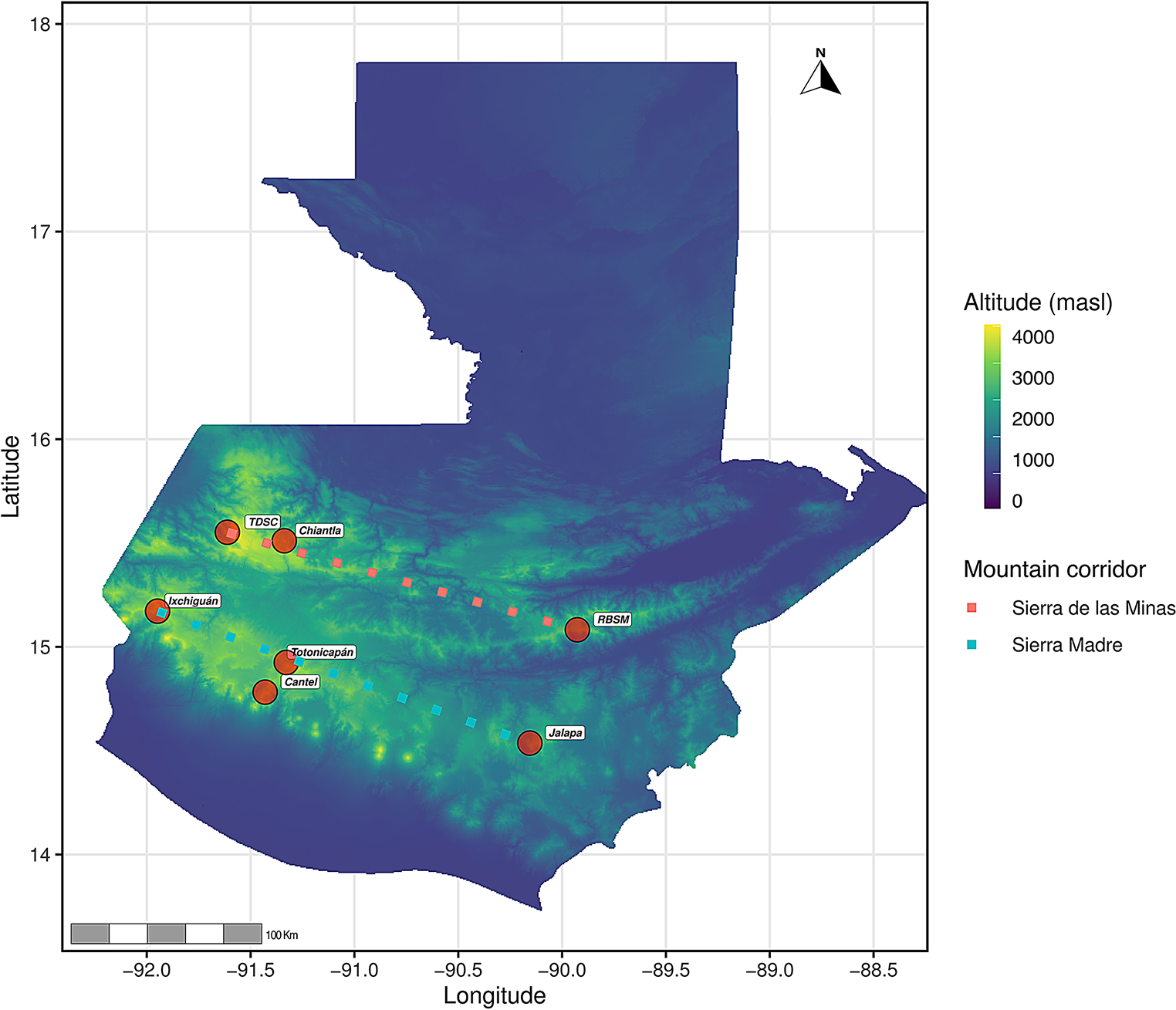 Impacts of habitat fragmentation on the genetic diversity of the endangered Guatemalan fir (Abies guatemalensis Rehder)