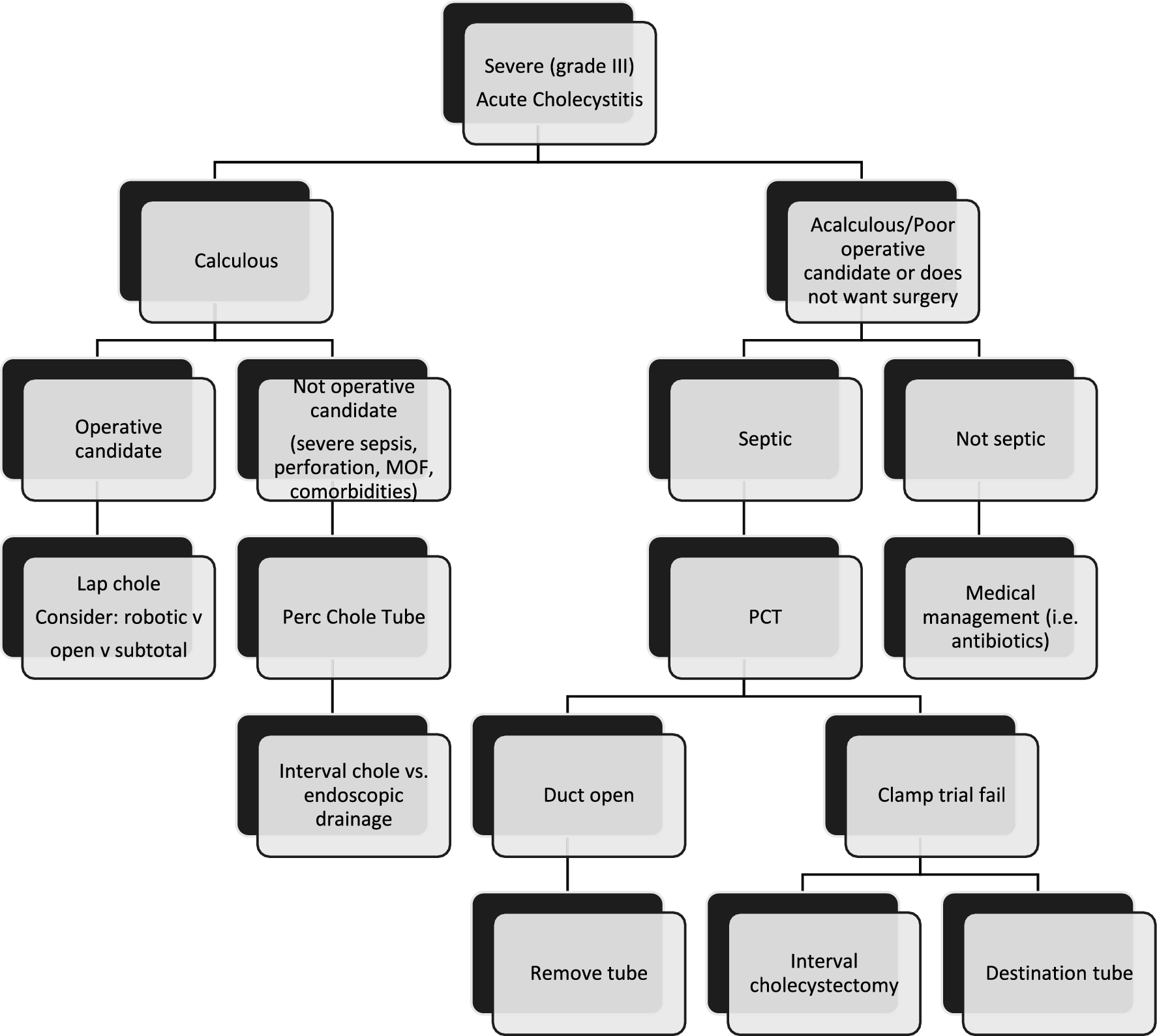 Cholecystostomy Indications and Outcomes: Which Patients Will Benefit?