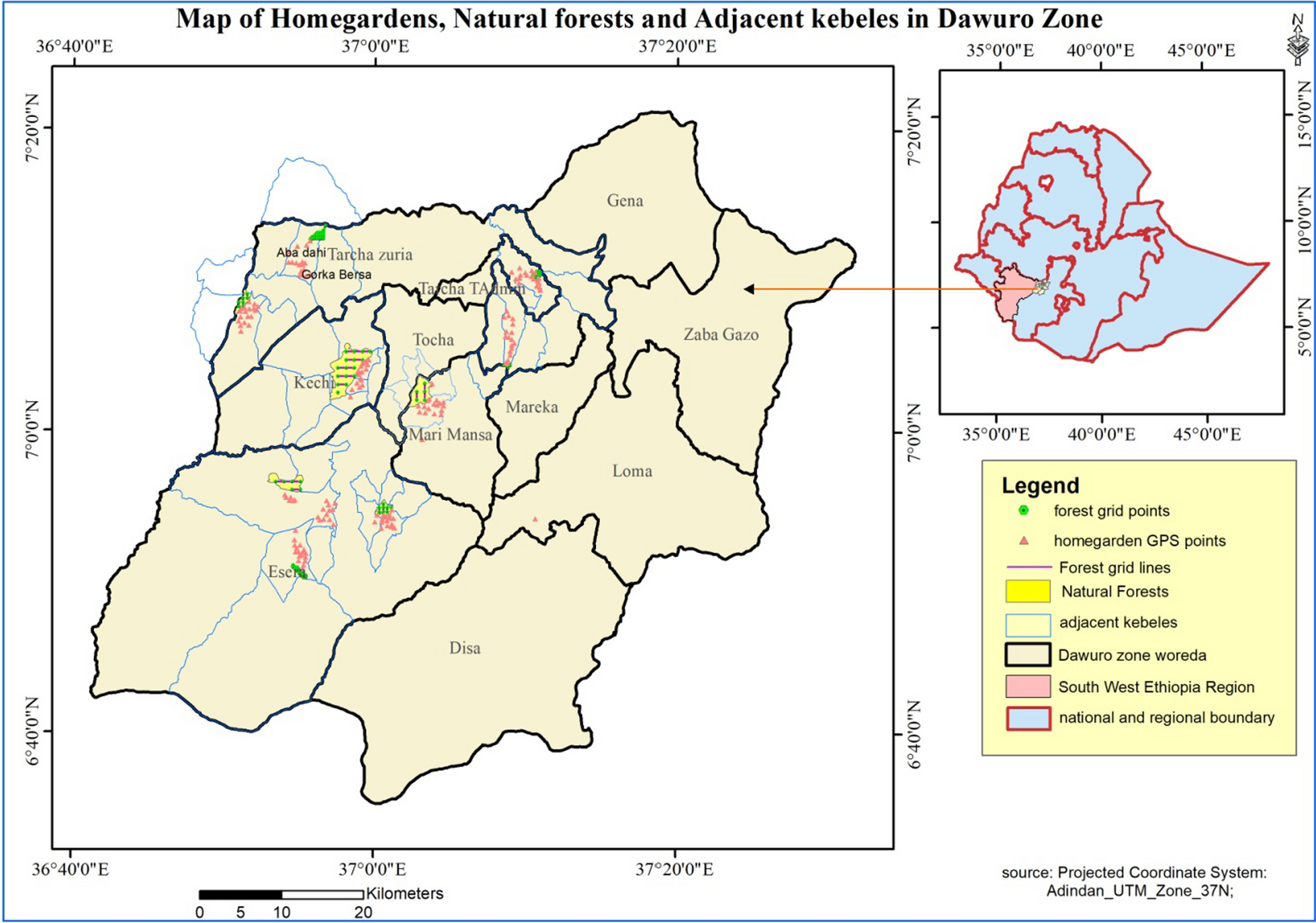 Ethnobotany of vascular plants use, conservation and management practice in the homegardens by the people of Dawuro in Southwestern Ethiopia