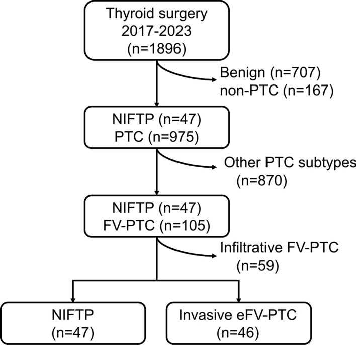 Can we diagnose noninvasive follicular thyroid neoplasm with papillary-like nuclear features before surgery?