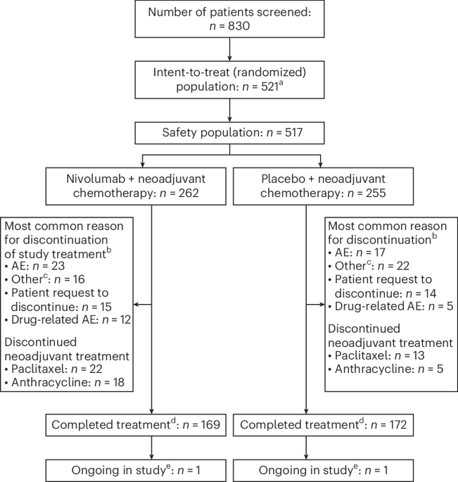 Neoadjuvant nivolumab and chemotherapy in early estrogen receptor-positive breast cancer: a randomized phase 3 trial