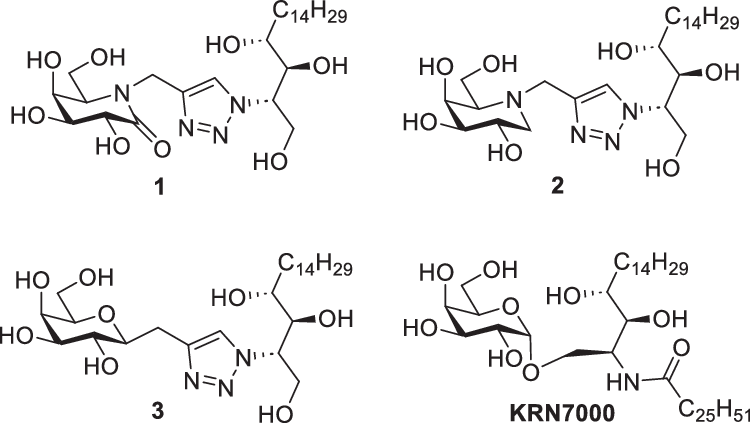 KRN7000 analogues as biofilm disrupting agents against Streptococcus pyogenes and Proteus mirabilis