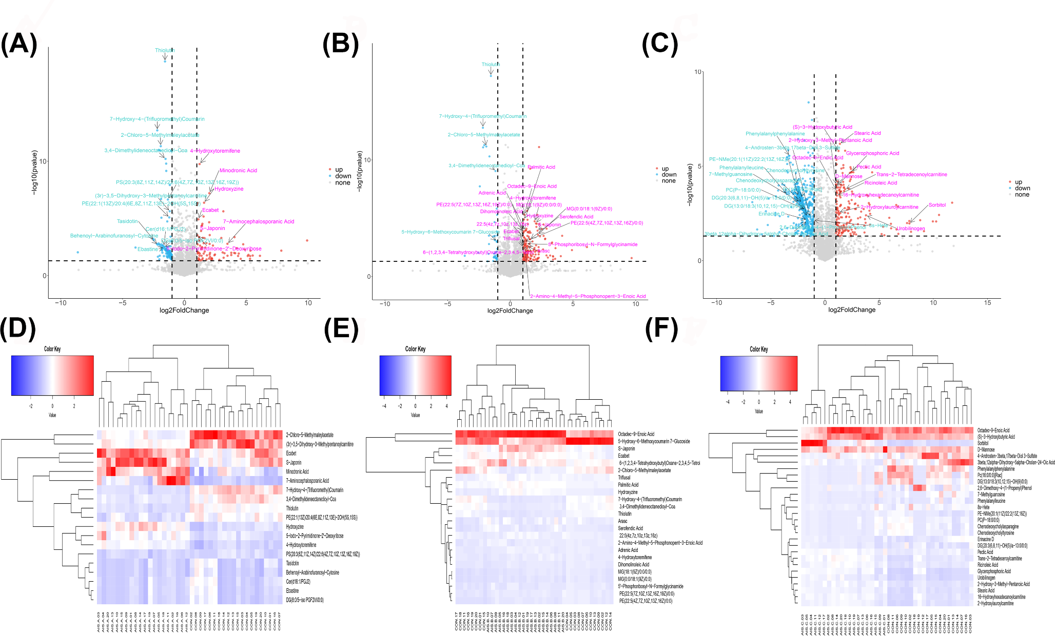 Untargeted metabolomics unveils critical metabolic signatures in novel phenotypes of acute ischemic stroke