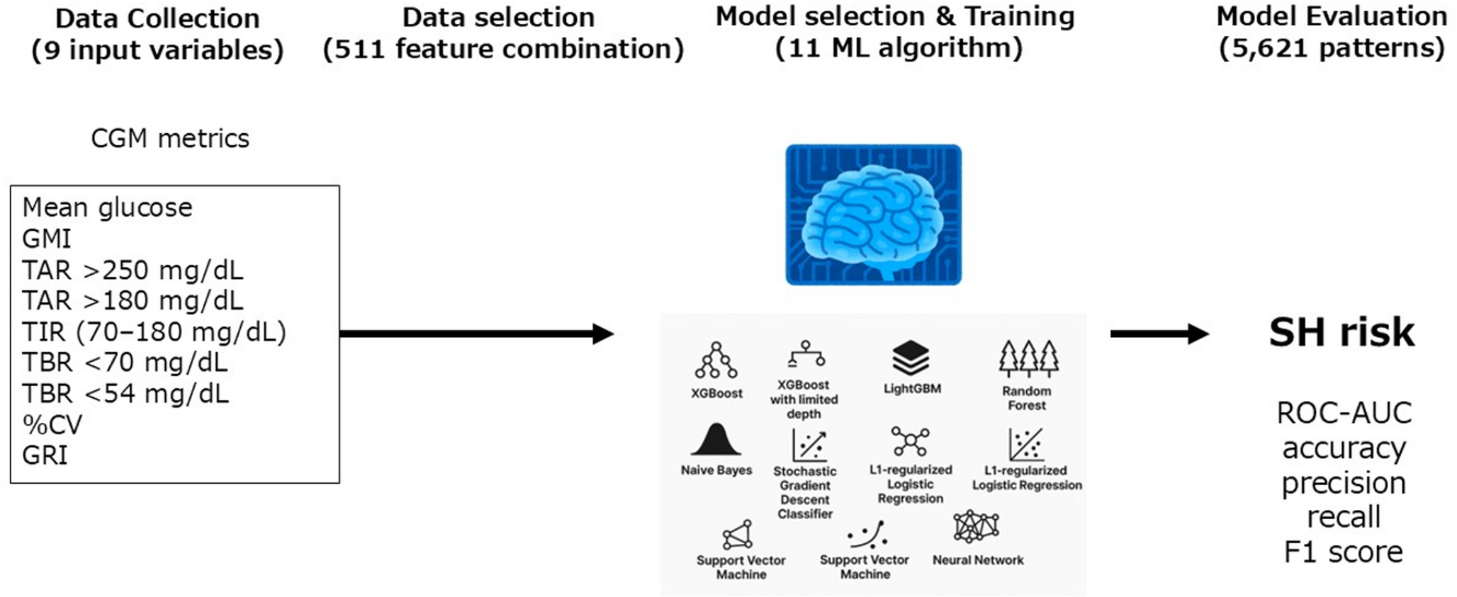Identification of severe hypoglycemia in adults with type 1 diabetes using CGM-based machine learning: evidence from the FGM-Japan study