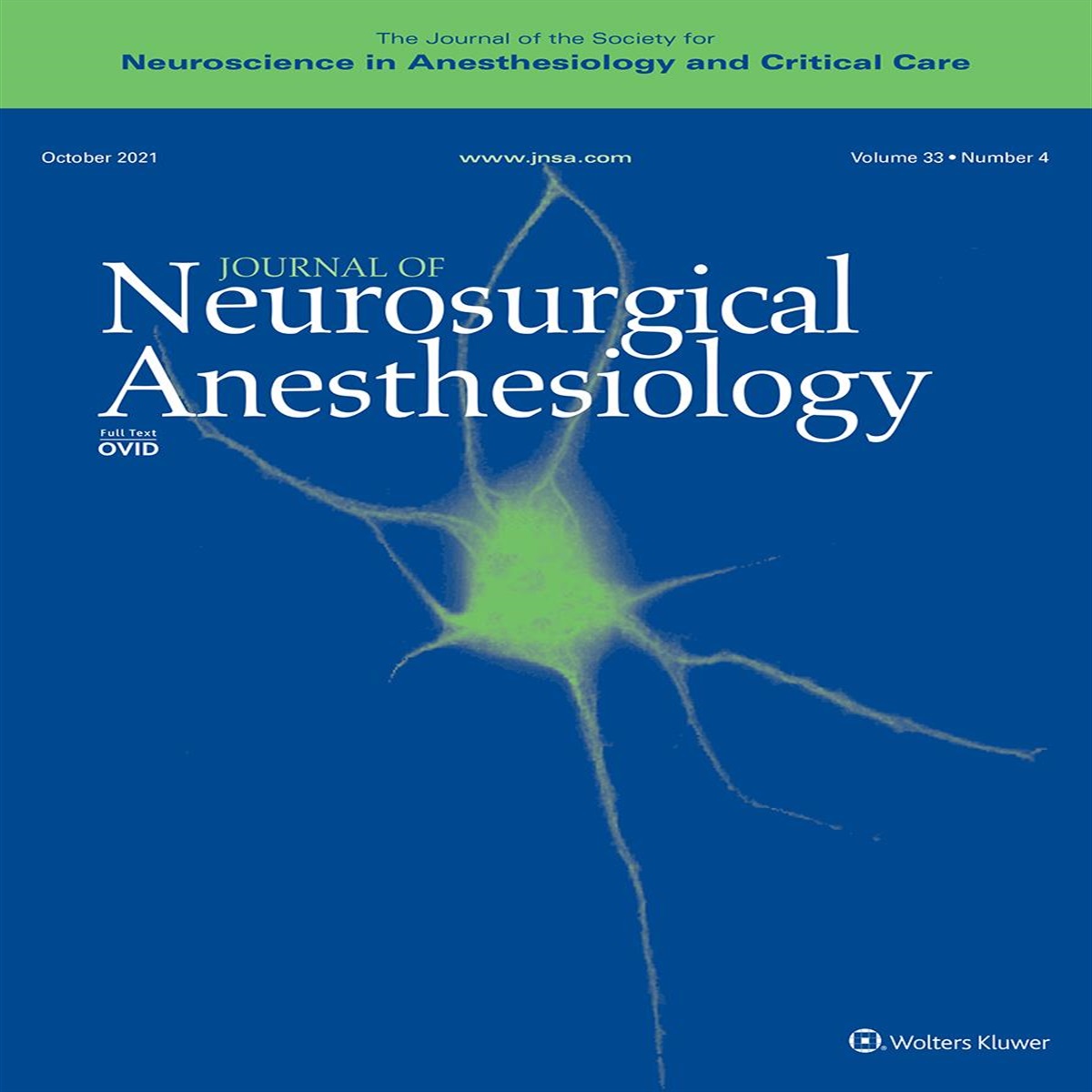 Abstracts From the 49th Annual Meeting of the Society for Neuroscience in Anesthesiology and Critical Care, September 10-12, 2021