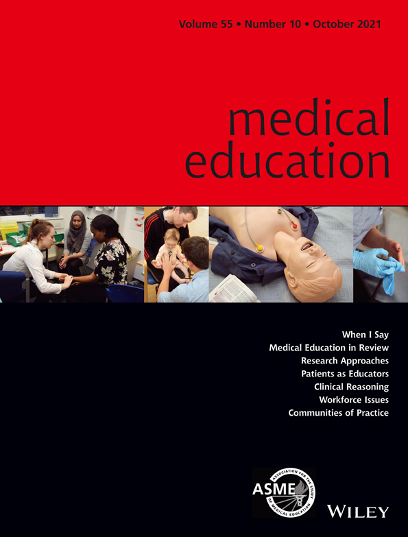 Relationships, continuity, and time in health professions education