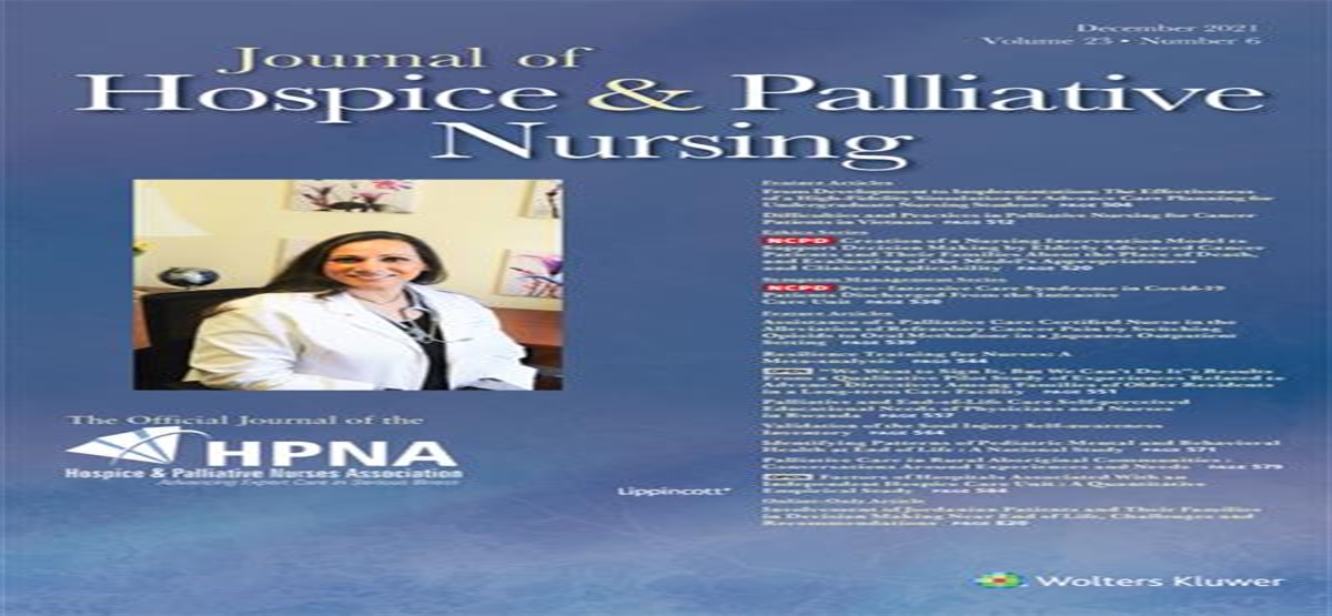 Hospice and Palliative Nursing