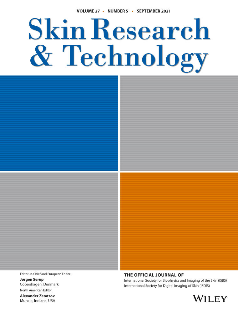 Skin moisture measurement on stripping and pasted water by a handy‐type electrostatic sensor