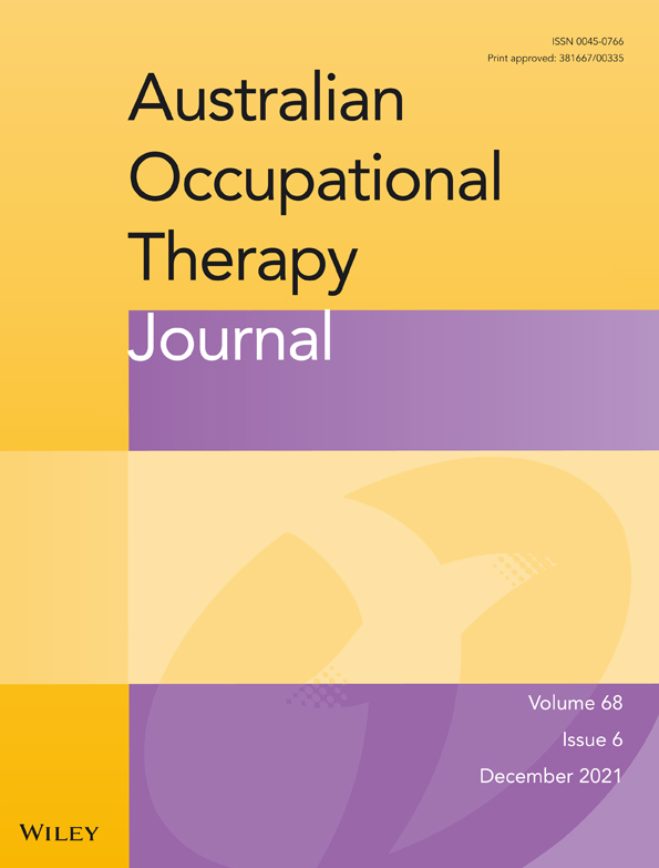 Assistance dogs in occupational therapy practice: A survey of Australian occupational therapists' experiences and recommendations