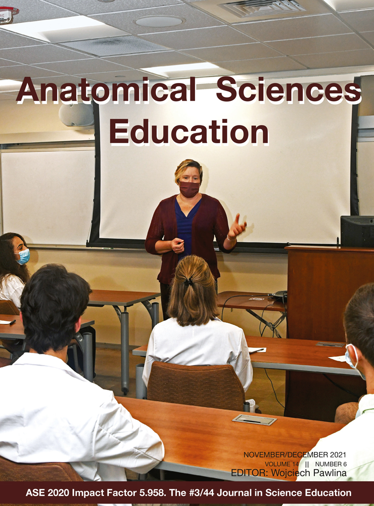 Anatomical Sciences Education Vol. 14, Issue 6, 2021 Cover Image