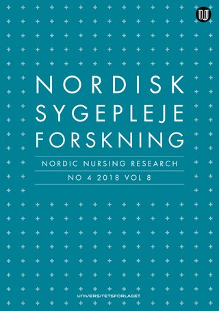 Nordisk sygeplejeforskning 04/2018