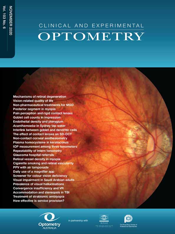 The effect of contact lens wear on retinal spectral domain optical coherence tomography