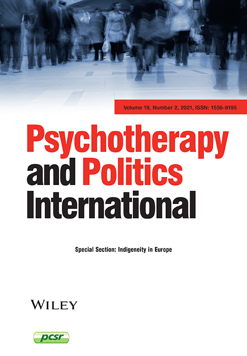 Therapists' experiences of working with the intergenerational impact of troubles‐related trauma