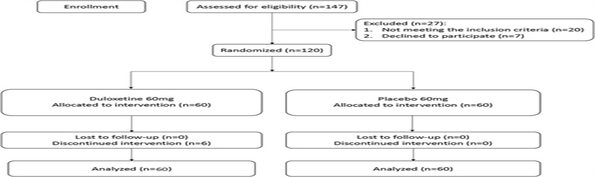 Evaluation of Analgesic Efficacy and Opioid-sparing Effect of Duloxetine After Arthroscopic Rotator Cuff Repair: A Randomized Clinical Trial