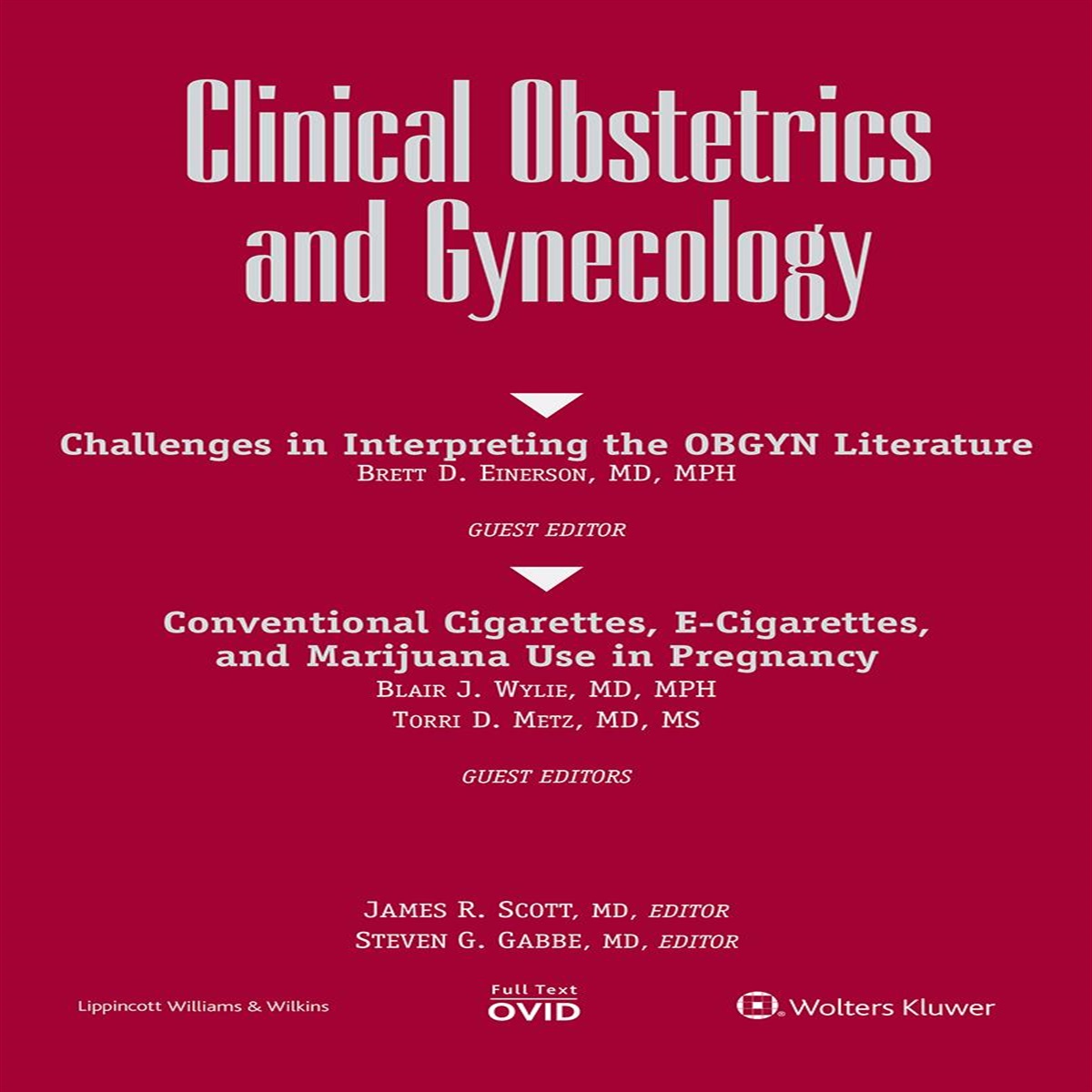 Considerations for the Use of Race in Research in Obstetrics and Gynecology