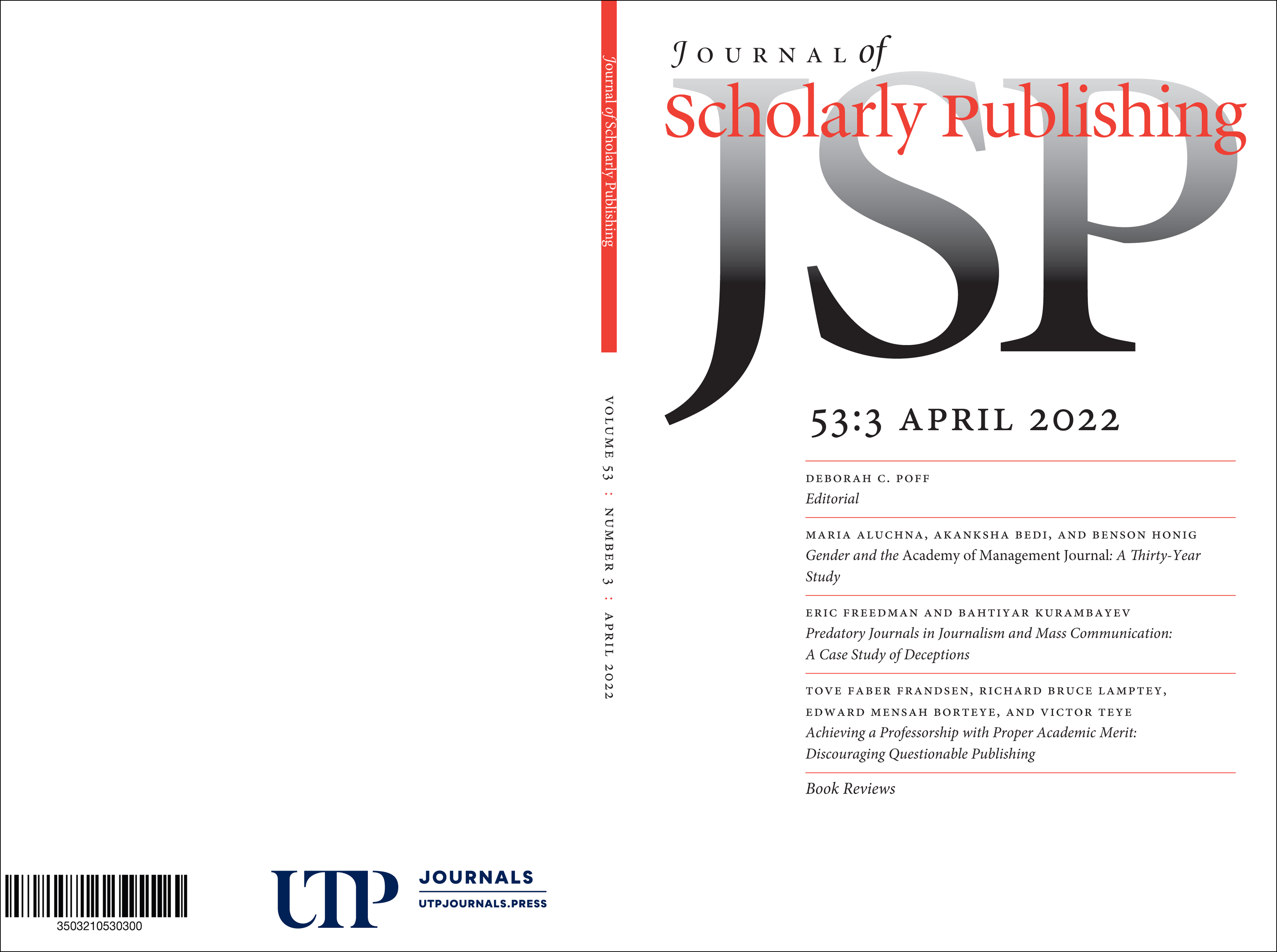 Predatory Journals in Journalism and Mass Communication: A Case Study of Deceptions