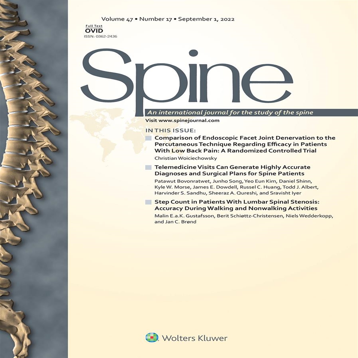 Best Practice Guidelines for Assessment and Management of Osteoporosis in Adult Patients Undergoing Elective Spinal Reconstruction: Erratum