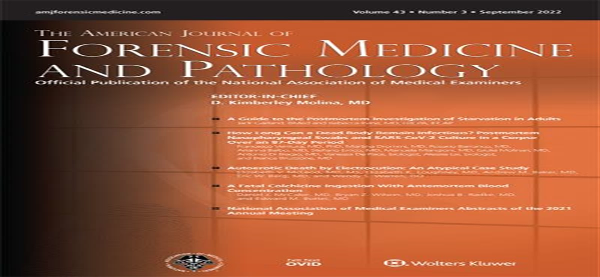 National Association of Medical Examiners Abstracts of the 2021 Annual Meeting