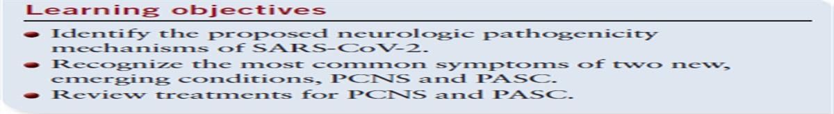 Post-COVID-19 neurologic syndrome: Another legacy of the pandemic