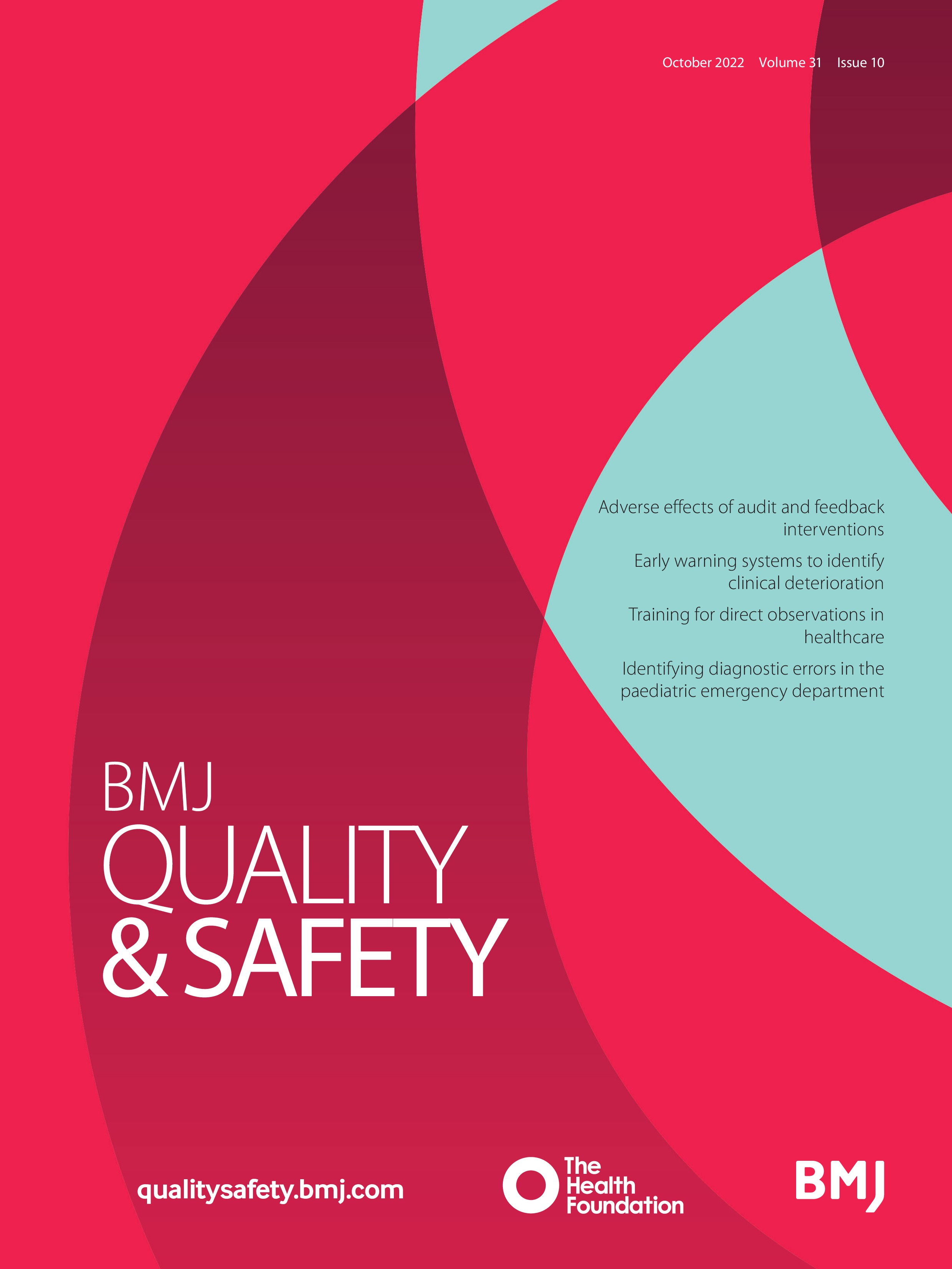 Quality and safety in the literature: October 2022