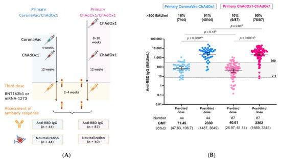 Vaccines, Vol. 10, Pages 1613: Immunogenicity after a Third COVID-19 mRNA Booster in Solid Cancer Patients Who Previously Received the Primary Heterologous CoronaVac/ChAdOx1 Vaccine