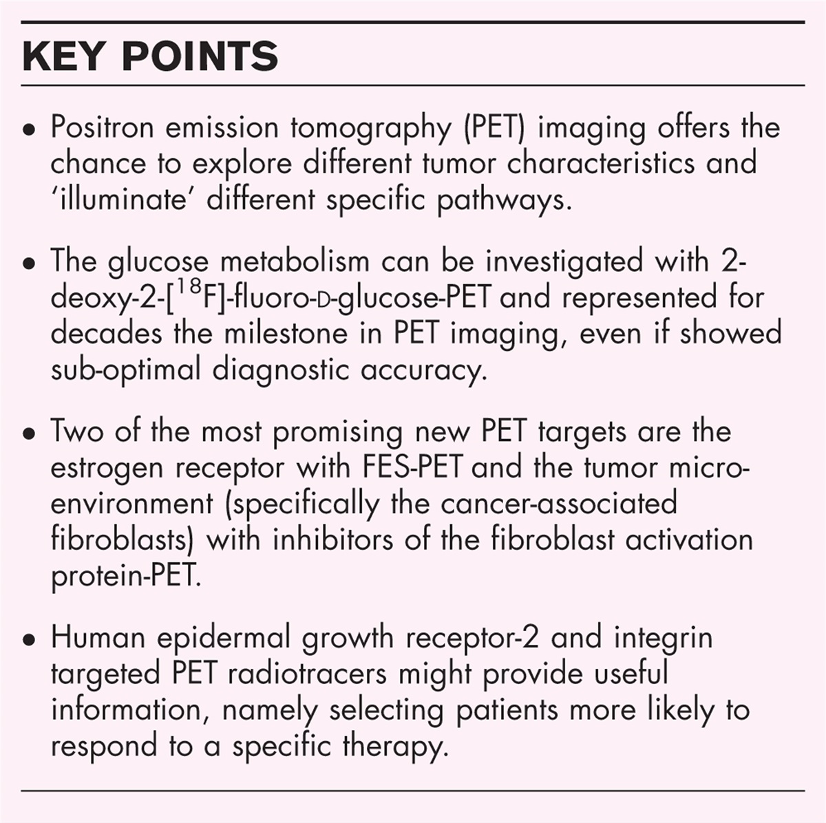 Imaging for illuminating actionable pathways in breast cancer