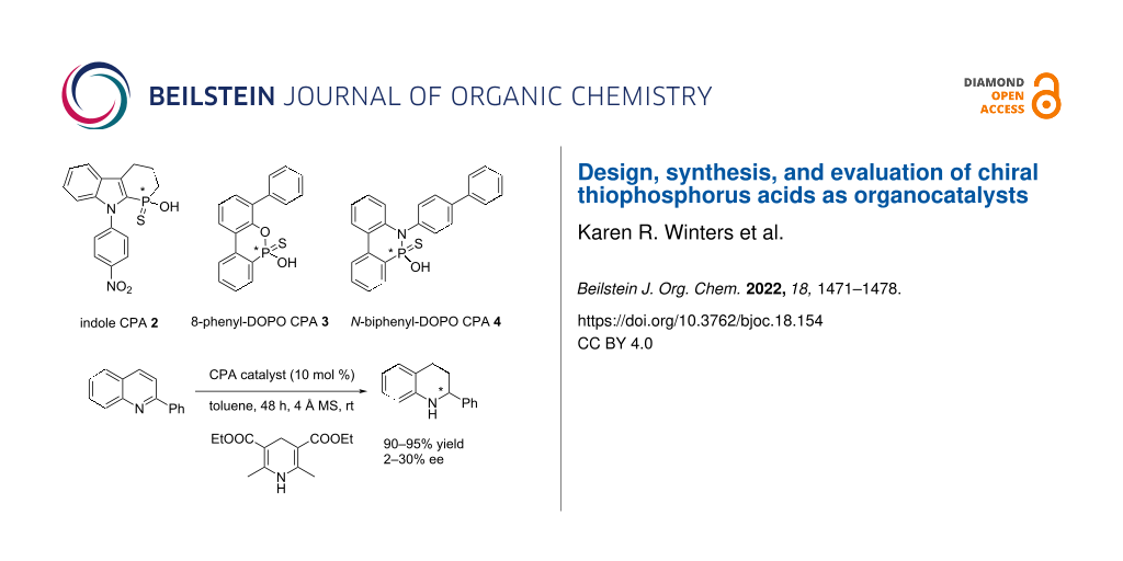 Design, synthesis, and evaluation of chiral thiophosphorus acids as organocatalysts