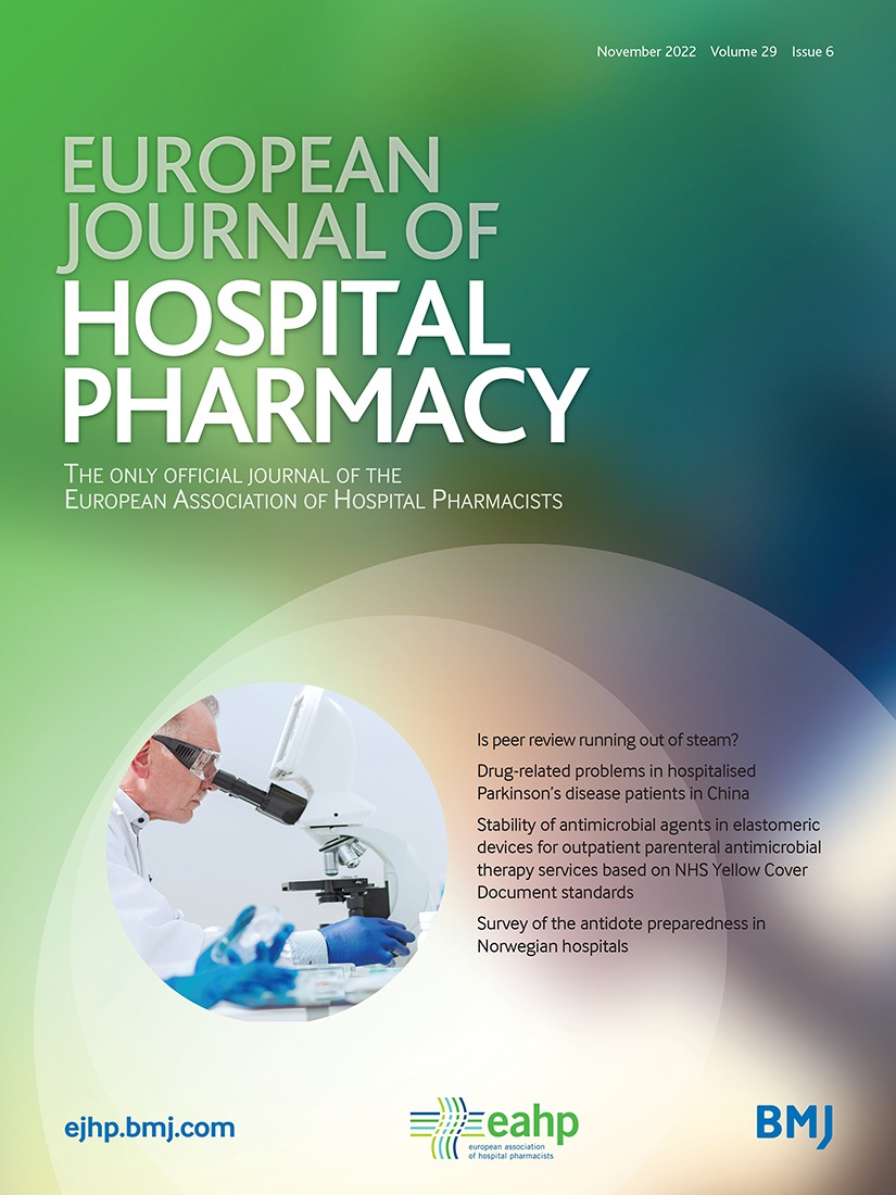 COVID-19 impact on skills and professional perceptions of the hospital pharmacist during the first outbreak wave