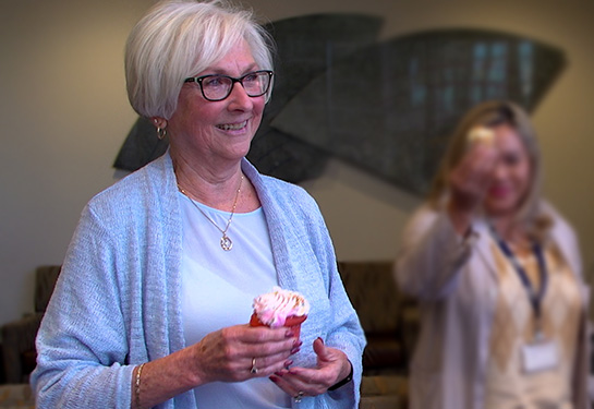 Sacramento woman celebrates 100th clinical trial dose, cancer-free