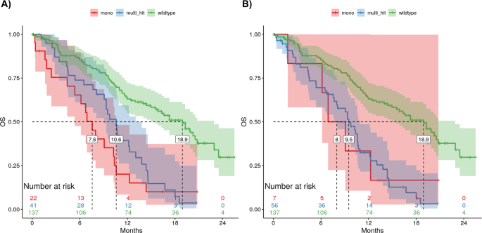 Prognostic implications of mono-hit and multi-hit TP53 alterations in patients with acute myeloid leukemia and higher risk myelodysplastic syndromes treated with azacitidine-based therapy