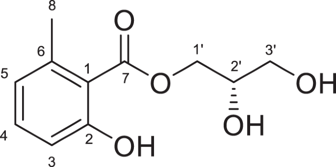 1-(6-Methylsalicyloyl)glycerol from stony coral-derived Micromonospora sp.